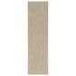 Nourison Courtyard Jute and Ivory 2" x 6" Indoor/Outdoor Runner, , large