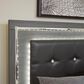 Ashley Lodanna Queen Panel Bed with 2 Storage Drawers in Gray, , large