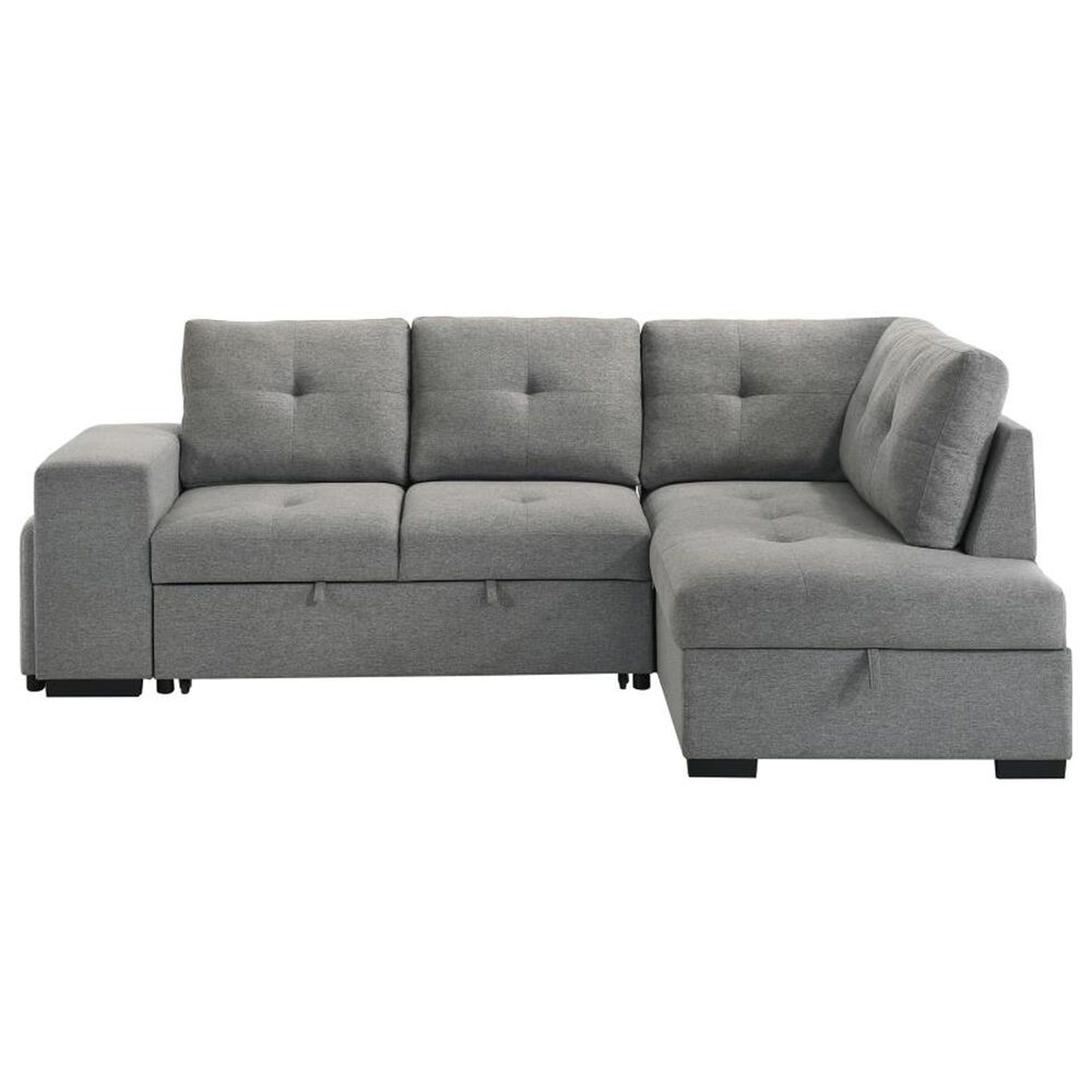 Coaster Roanne Right Facing Chaise in Grey, , large