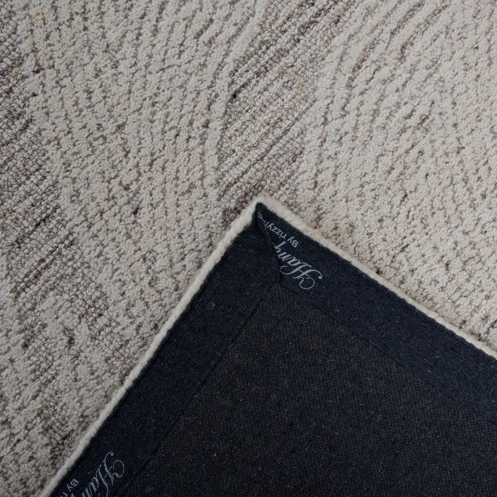 RIZZY Willow Abstract Brown, Ivory and Beige 2'6" x 8' Runner, , large