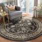 Safavieh Lyndhurst LNH340 7" Round Grey and Cream Area Rug, , large