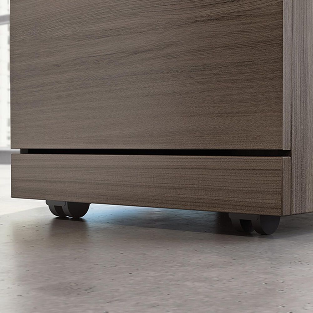 Sauder Affirm Two Drawer Mobile File Cabinet in Hudson Elm, , large
