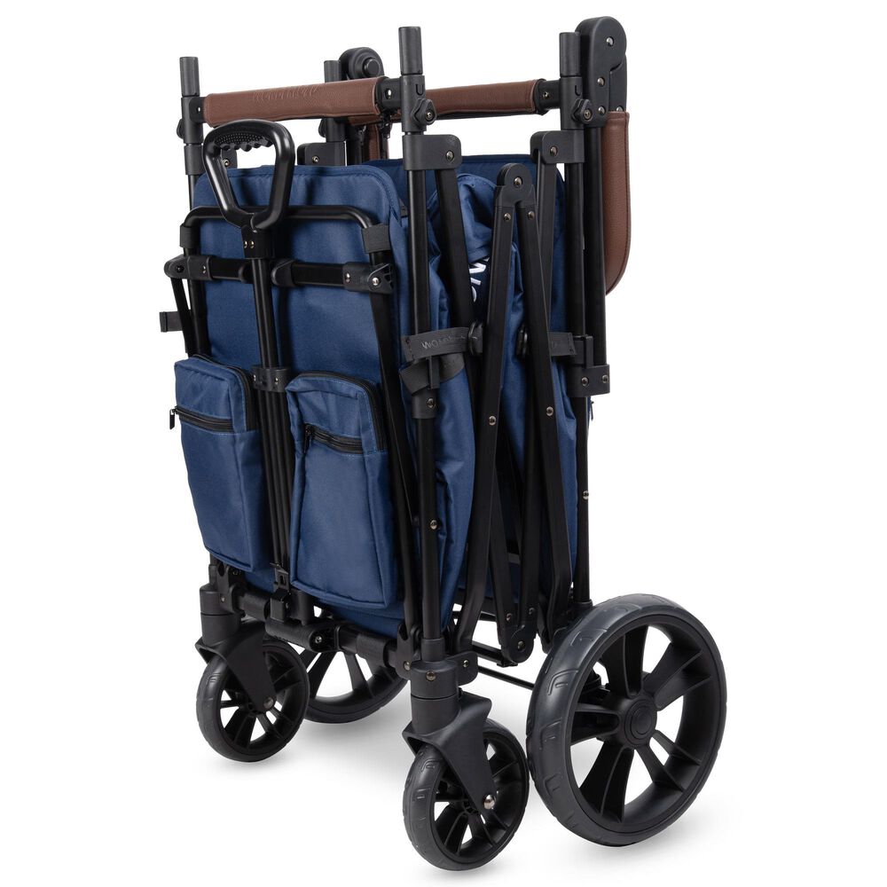 Wonderfold XR Series Rev 2-Seater Stroller Wagon in Navy, , large