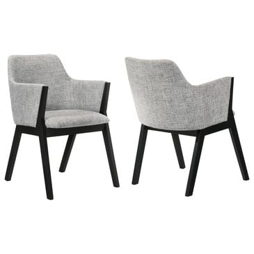 Blue River Renzo Dining Chair in Gray/Black (Set of 2), , large