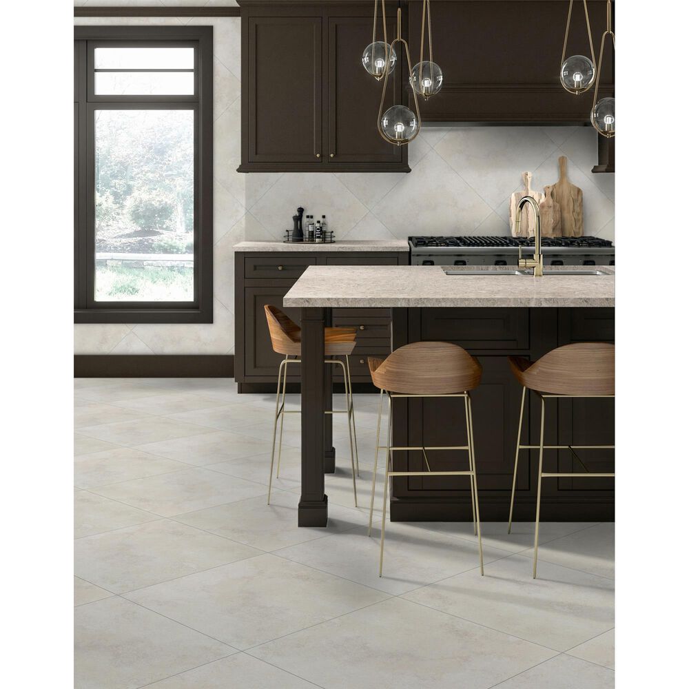 Dal-Tile Haddonstone Peony Rectangle Cross Cut 12" x 24" Porcelain Tile, , large