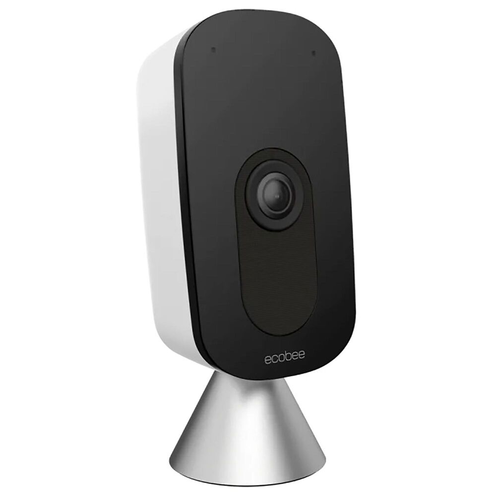 Ecobee SmartCamera with Voice Control in Black and White, , large