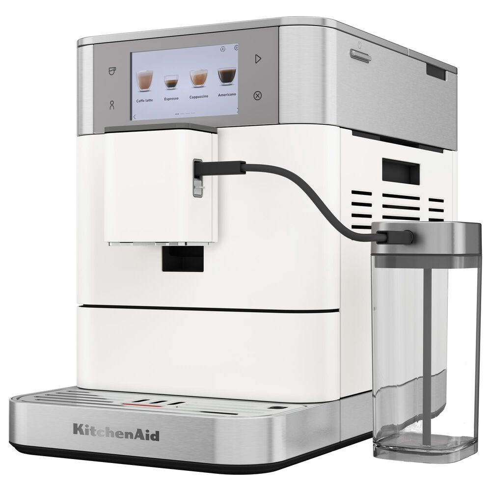 KitchenAid Full Automatic Espresso Machine in Porcelain White, , large