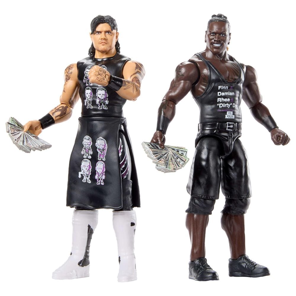 WWE Main Event Showdown Series 21 Action Figures Set - R-Truth and Dominik Mysterio in Multicolor, , large