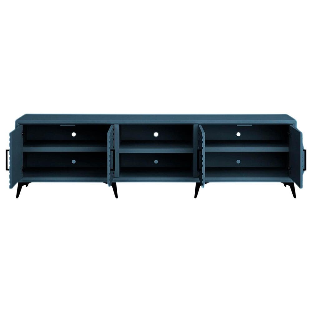 Legends Home Malibu 95" TV Console in Denim Blue, , large