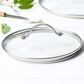 Green Pan 9.5" Glass Lid in Stainless Steel, , large