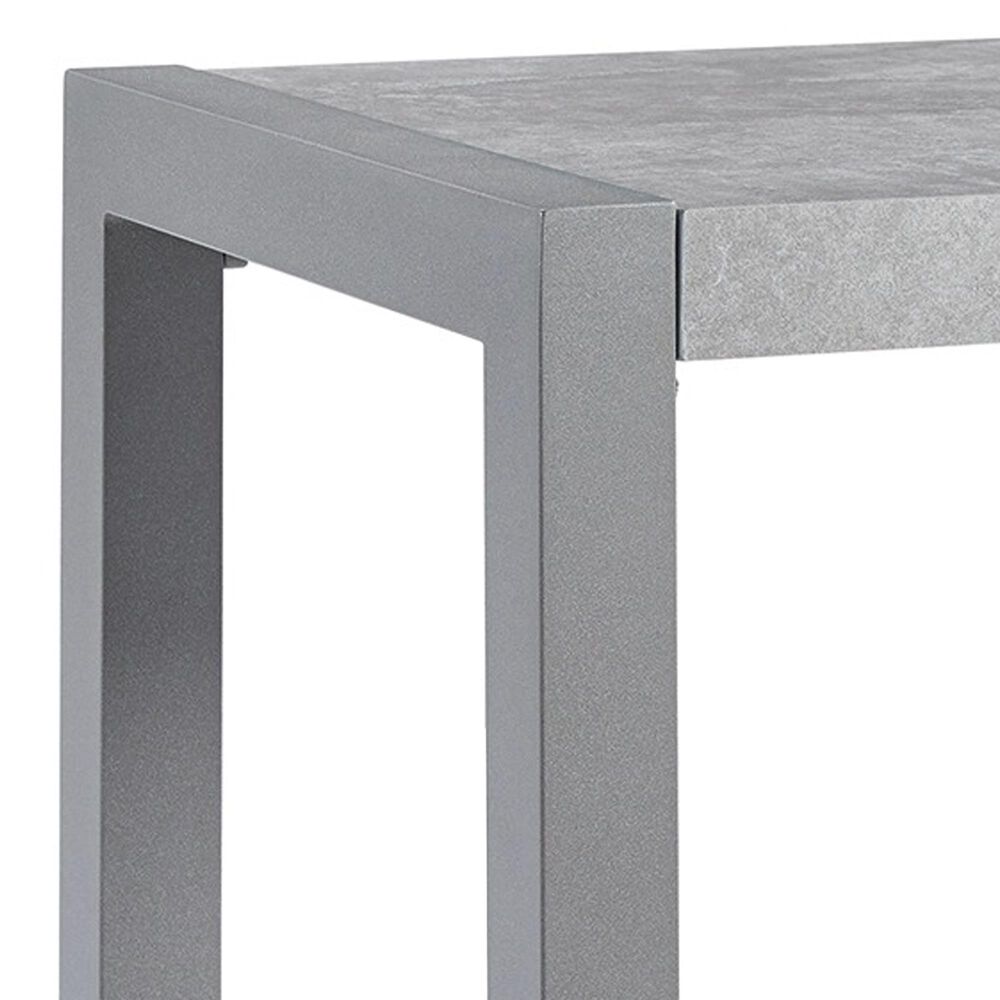 Ashley Hurley Park Patio Square End Table in Gray - Table Only, , large
