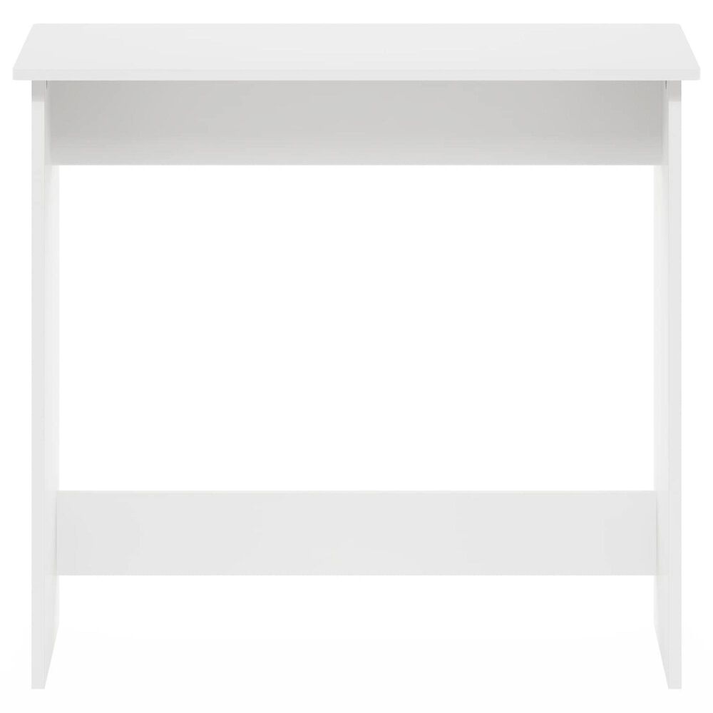 HOMLUX Modern Computer Desk in White, , large
