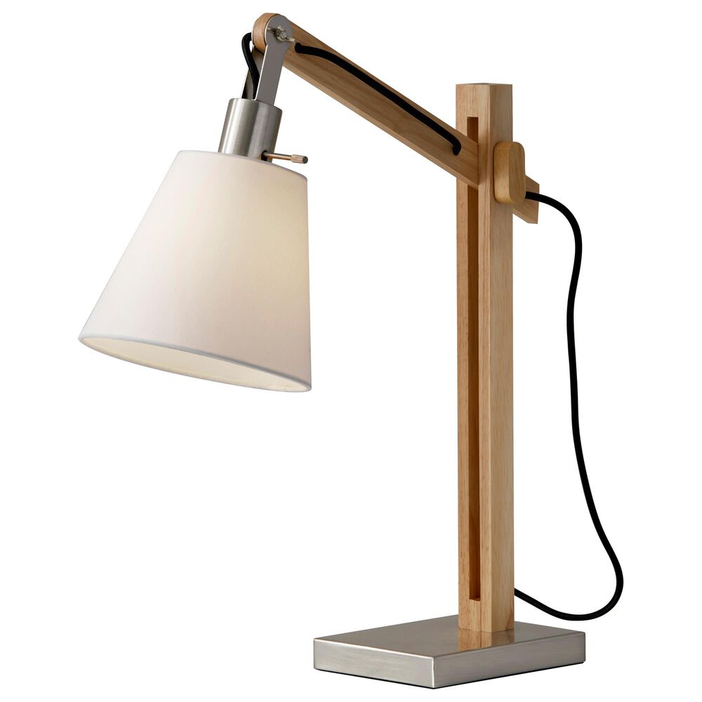Adesso Walden Table Lamp in Natural, , large