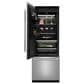 JennAir Noir 30" Refrigerator Panel Kit with Left Swing in Stainless Steel, , large