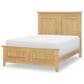 St Claire Home Today"s Traditions Full Platform Panel Bed in Natural Oak, , large