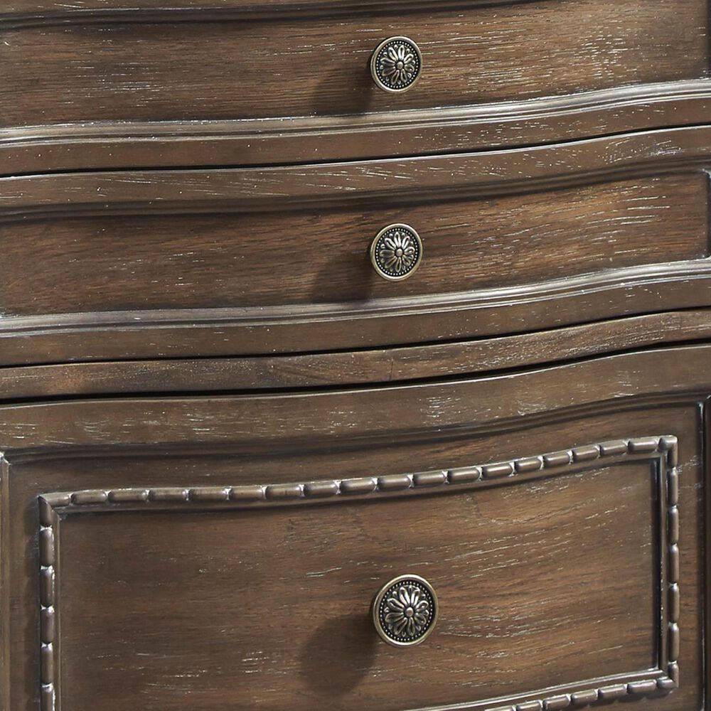 Signature Design By Ashley Charmond 2 Drawer Nightstand In Brown Nebraska Furniture Mart