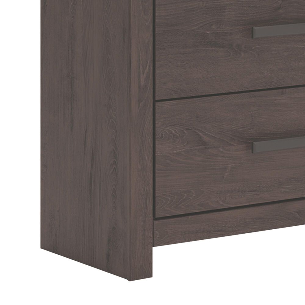Ashley Prendonea 5-Drawer Chest in Dark Charcoal, , large