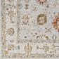 Surya Reina REN-2307 Light Gray, Cream, Denim, Rust, Mustard and Olive 2"7" x 7"3" Runner, , large