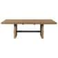 Hawthorne Furniture Landmark 42 X 76-96" Trestle Table in Weathered Oak, , large