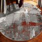 Amer Rugs Alpine 7"10" Round Rust Area Rug, , large