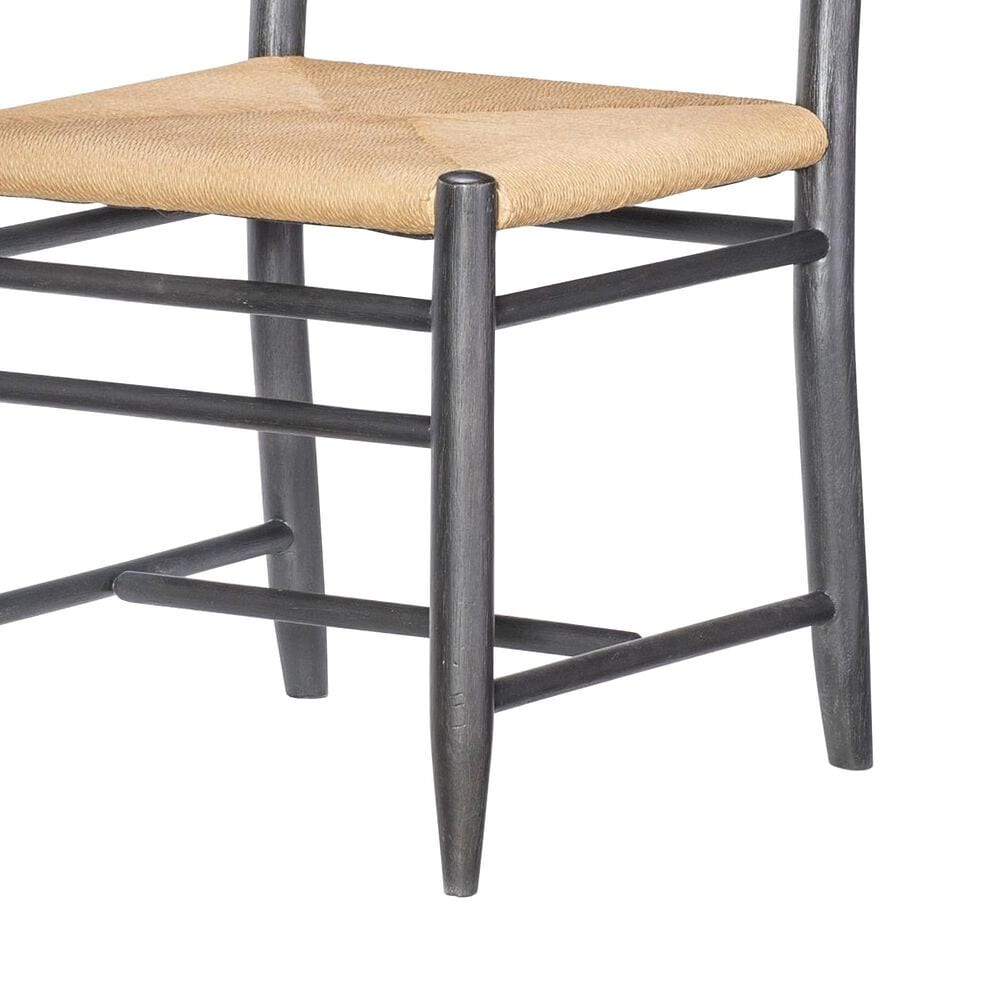 Legacy Classic Furn Direct Shp Vintage Market Dining Side Chair in Kettle Black and Brown, , large