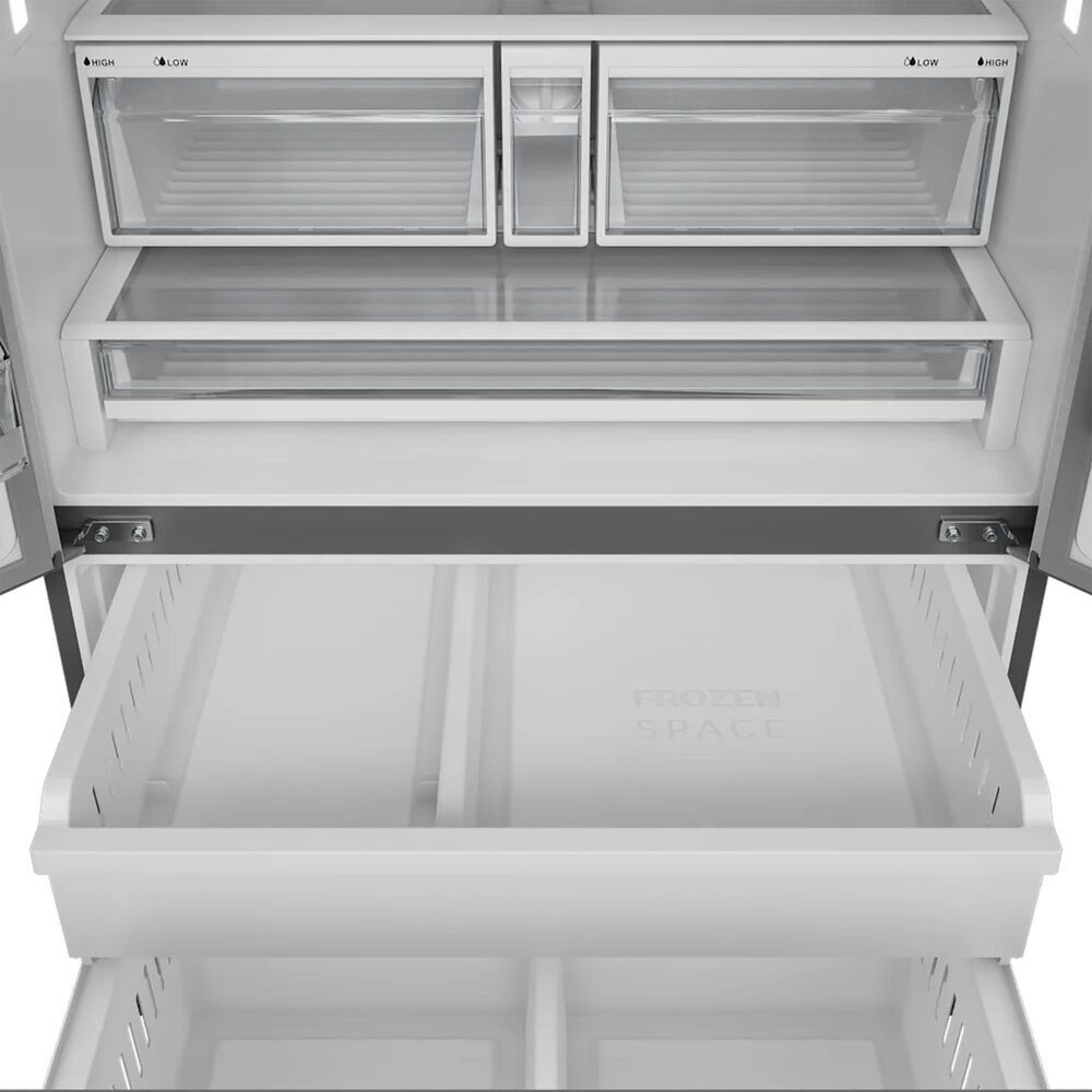 Thor Kitchen 28.9 Cu. Ft. Freestanding French Door Refrigerator in Stainless Steel, , large