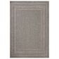 Amber Lewis x Loloi Topanga 3"11" x 5"11" Natural and Teal Indoor/Outdoor Area Rug, , large