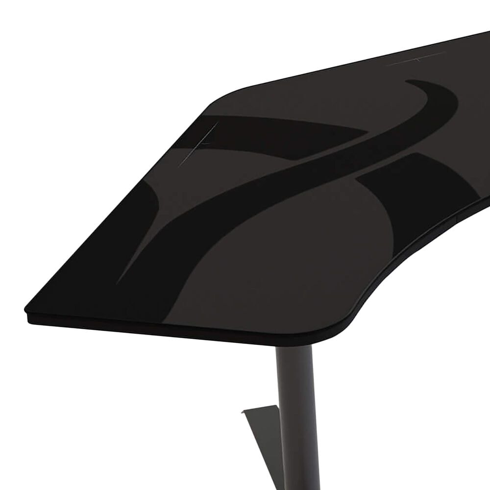 Arozzi Arena Angelo Gaming Desk in Gunmetal &#40;Box 1 of 2&#41;, , large