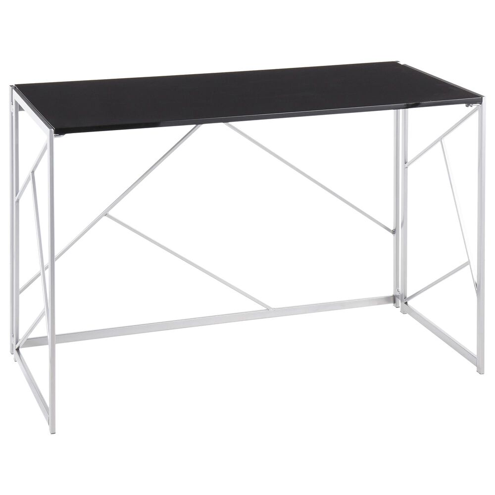 Lumisource Folia Desk in Black/Silver, , large