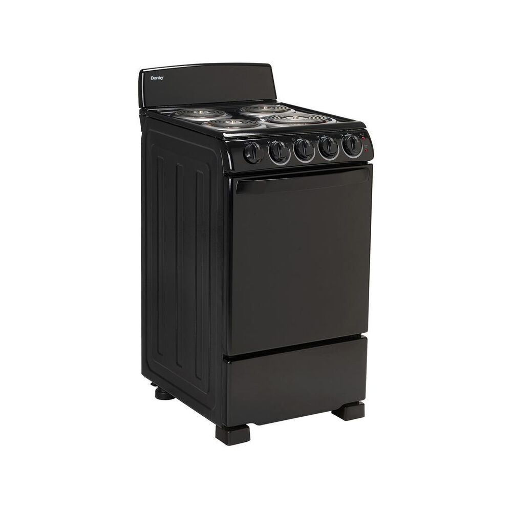 Danby 20" Electric Range in Black, , large