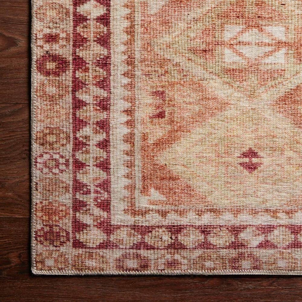 Loloi II Layla  5&#39; x 7&#39;6&quot; Natural and Spice Area Rug, , large