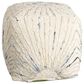 Blue Sun Designs Kathleen Pouf Ottoman in Ivory and Blue, , large