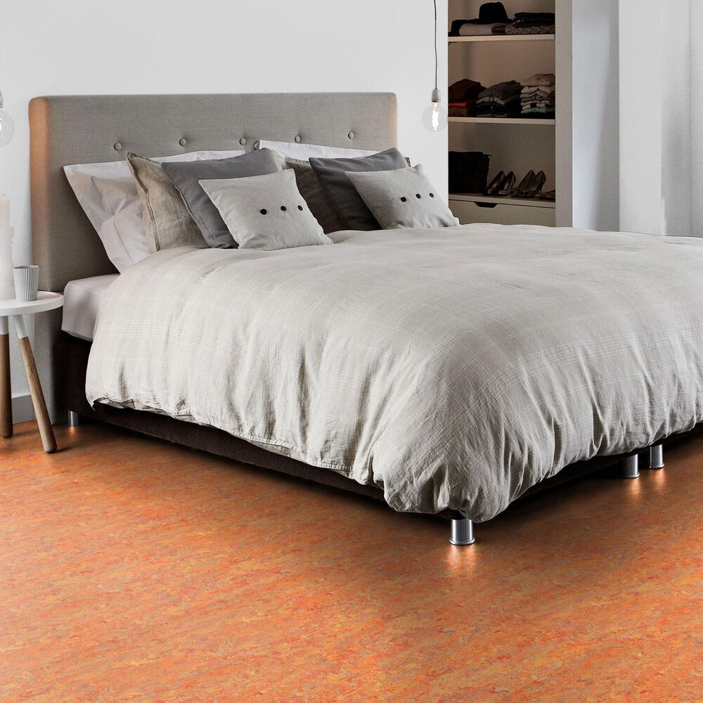 Forbo Marmoleum Cinch Loc Seal 12&quot; x 12&quot; Laminate Tile in Asian Tiger, , large