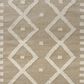 L&R Resources Geoblend 2"6" x 8" Beige and Natural Runner, , large