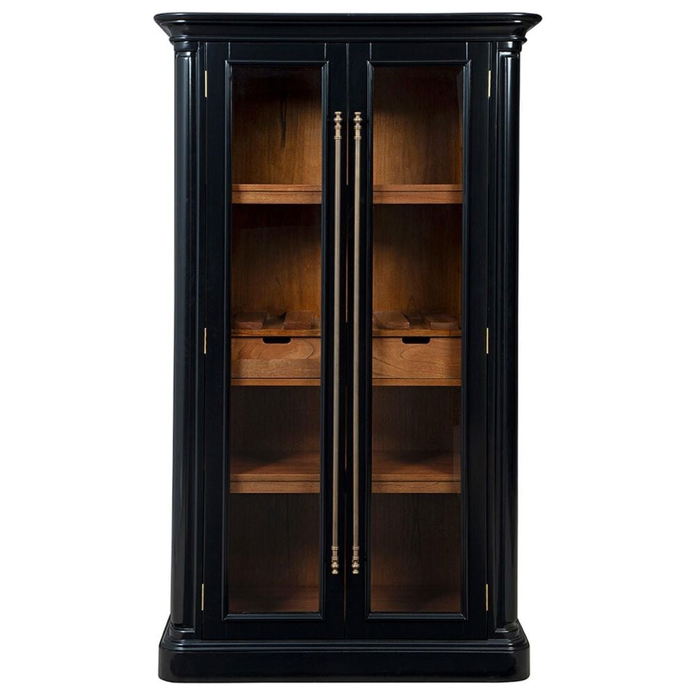 Timeless Designs Veneto 2-Door Cabinet in Shiny Black, , large