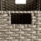 Household Essentials Handwoven Laundry Hamper with Lid and Removable Liner Bag in Gray, , large