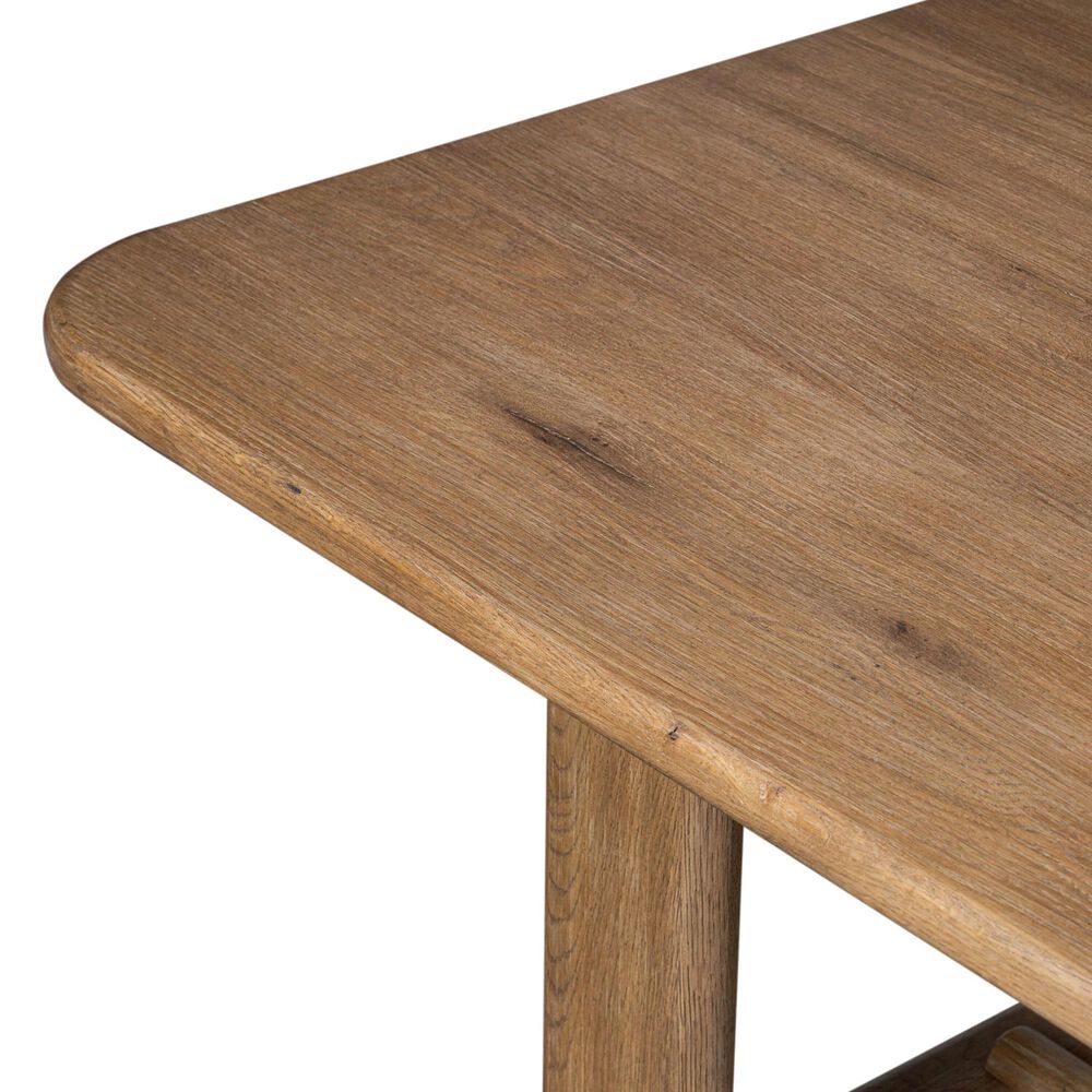 Four Hands Bramwell Dining Table 118"-Weathered Oak-Weathered Oak Veneer, , large