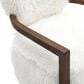 Furniture of America Lumir Long-Haired Accent Chair in White, , large