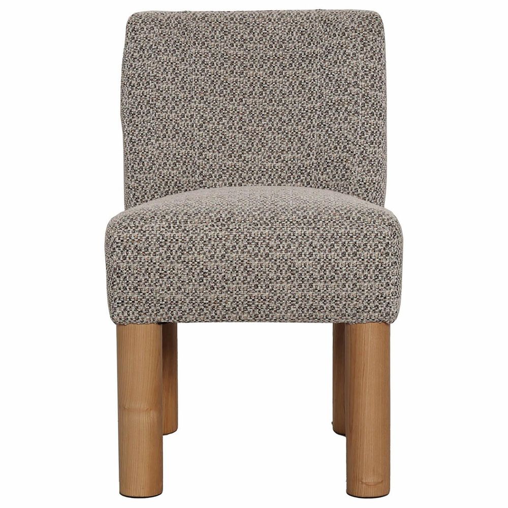 LH Imports Destiny Upholstered Side Chair in Pixel Brown, , large
