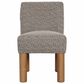 LH Imports Destiny Upholstered Side Chair in Pixel Brown, , large