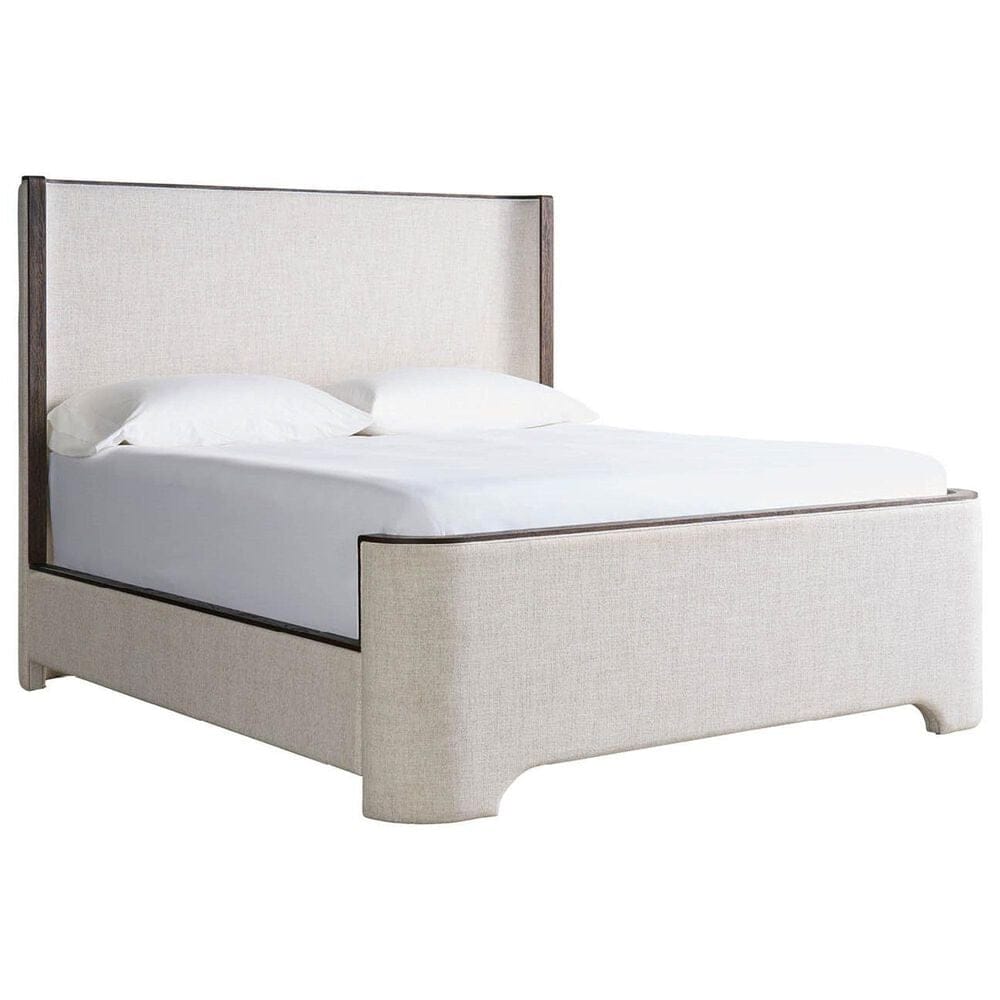 Furniture Worldwide Modern 5 Piece Queen Panel Bedroom Set in Sable with USB Ports, , large