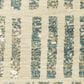 Oriental Weavers Reed RE12W 3"3" x 5" Ivory and Blue Area Rug, , large