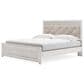 Ashley Altyra King Panel Bed  in White, , large
