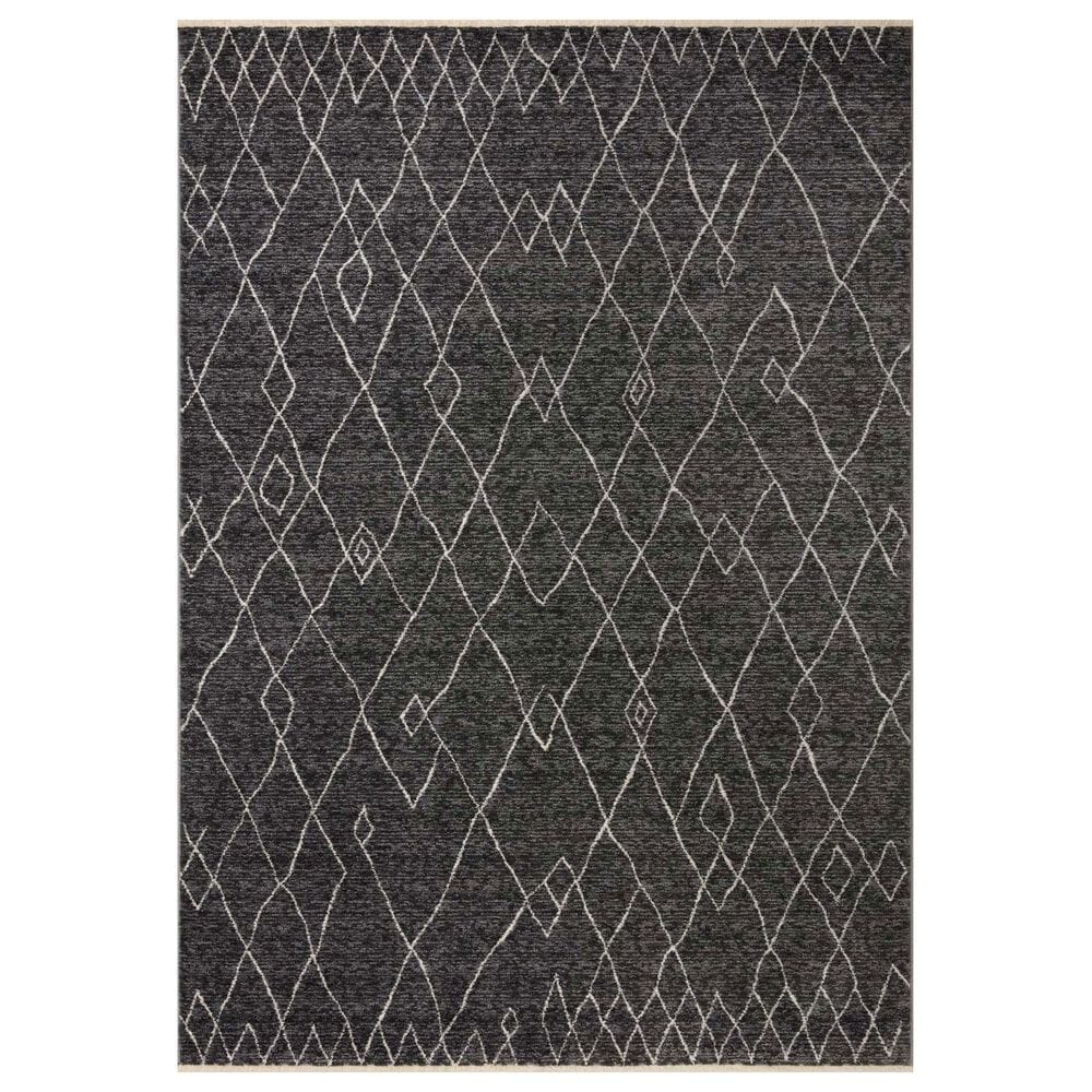 Loloi II Vance VAN-11 2"3" x 3"10" Charcoal and Dove Area Rug, , large