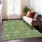 Dalyn Rug Company Wonderland WN31 3" x 5" Green Indoor/Outdoor Area Rug, , large