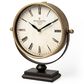 Mercana Houston Table Clock in Gold and Matte Black, , large