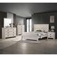 Crown Mark Valor 6-Drawer Dresser and Mirror in Light Gray, , large