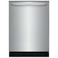 Frigidaire 4-Piece Kitchen Package with 25.6 Cu. Ft. Side-By-Side Refrigerator and 24" Dishwasher with MaxDry in Stainless Steel, , large