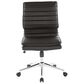 OSP Home Armless Manager Chair in Black, , large