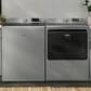 Maytag 5.2 Cu. Ft. Smart Top Load Washer and 7.4 Cu. Ft. Smart Gas Top Load Dryer Laundry Pair in Classic Silver, , large